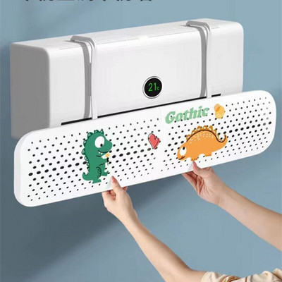 Deflektor pre domácu klimatizáciu, nastaviteľný, škálovateľný, závesný, čelné sklo klimatizácie, proti priamemu fúkaniu