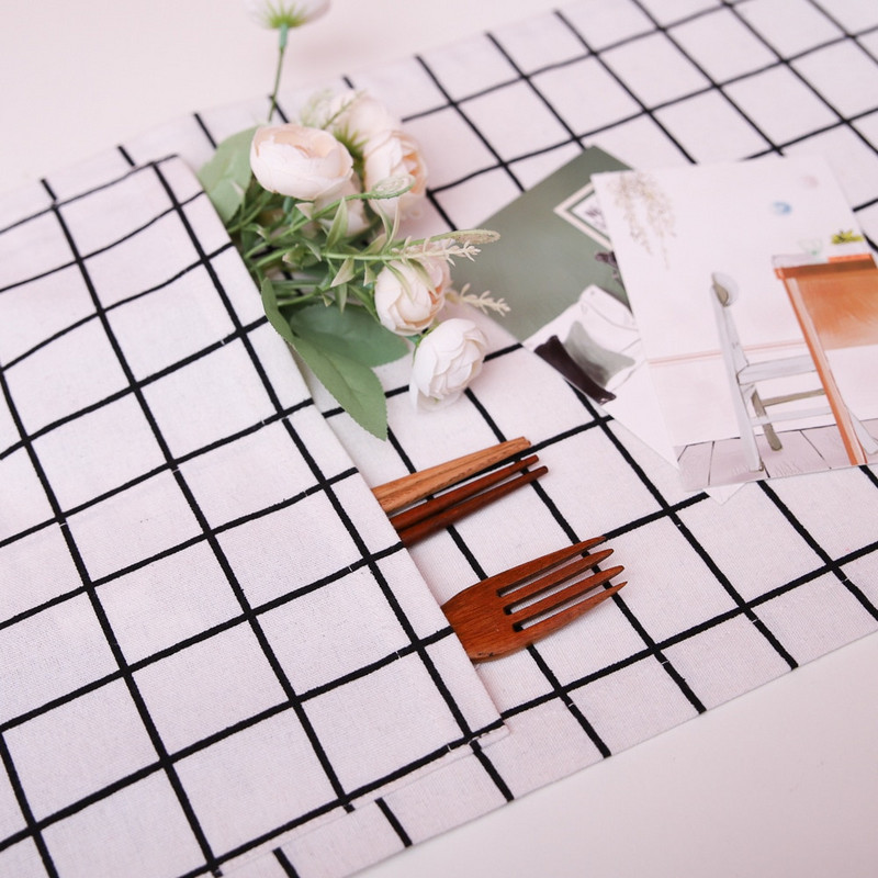 Bavlnený ľanový kryt na mikrovlnnú rúru so strapcami, kuchynské doplnky, dekorácia do kuchyne pre domácnosť, severský kryt na mikrovlnnú rúru