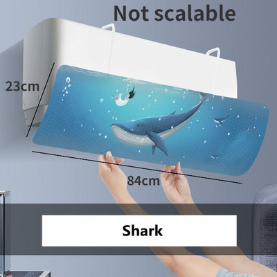 Aer condiționat Deflector de vânt Aer condiționat acasă Parbriz Umbra reglabilă Ghid de vânt Retractabil Montat pe perete Universal