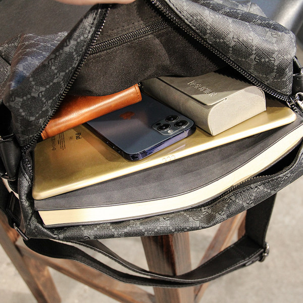 Pánska taška z eko kože - v troch farbách