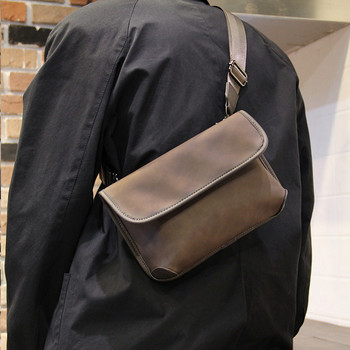 Нов модел мъжка чанта за рамо от еко кожа