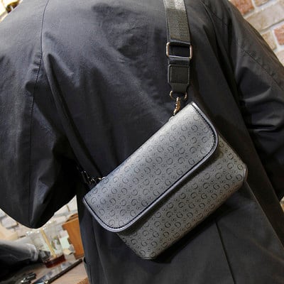 Novi model muške torbe na rame od eko kože