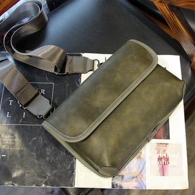 Novi model muške torbe na rame od eko kože