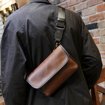 Novi model muške torbe na rame od eko kože