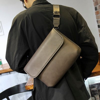 Novi model muške torbe na rame od eko kože