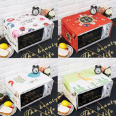 Severský štýl Žirafa z bavlny a konope Protiprachový kryt mikrovlnnej rúry Cobertura para beterraba Cubierta de polvo para horno