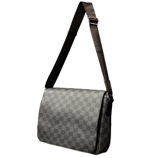 Pánska ležérna kockovaná taška cez rameno