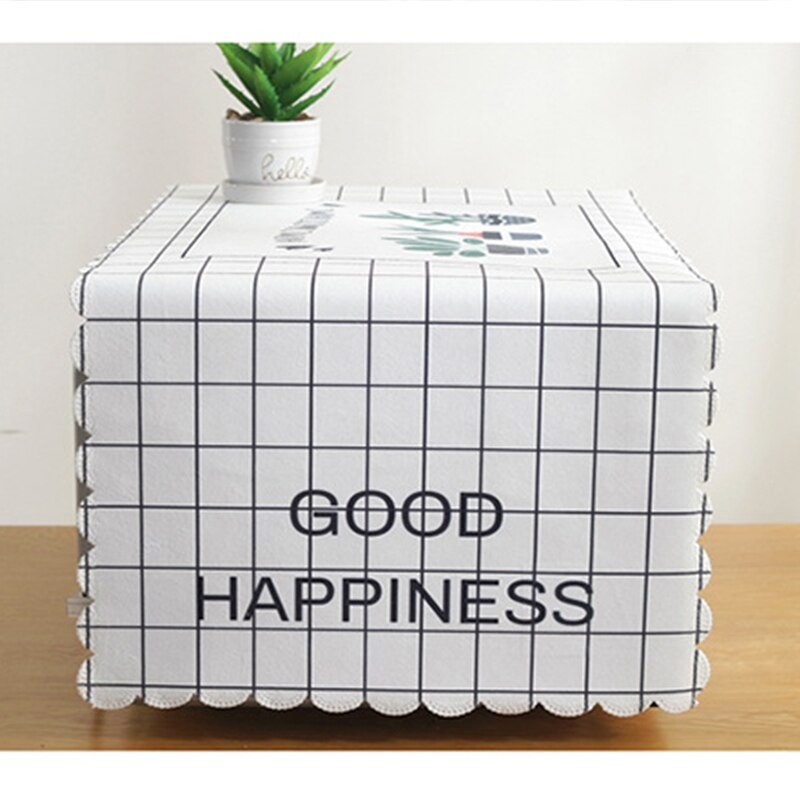 Kryt na mikrovlnnú rúru, handrička na prach z Nordic látky, univerzálny umývateľný kryt na rúru a chladničku