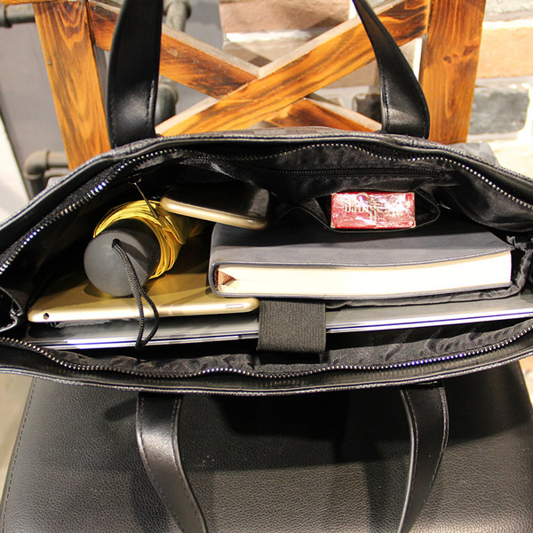 Naujo modelio languota eko odos rankinė vyrams