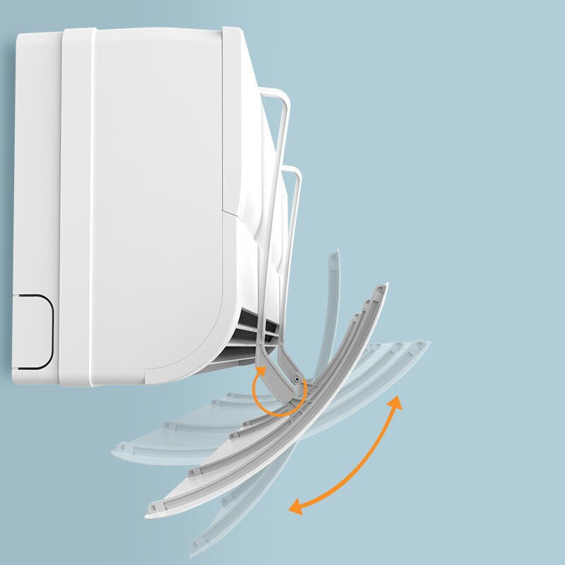 Κλιματιστικό Ανεμοστρόβιλος Ρυθμιζόμενος Αεροφράκτης Παρμπρίζ Air Condition Anti-Direct Blowing Ασπίδα οικιακής κλιματισμού