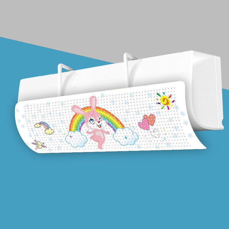 Κλιματιστικό Ανεμοστρόβιλος Ρυθμιζόμενος Αεροφράκτης Παρμπρίζ Air Condition Anti-Direct Blowing Ασπίδα οικιακής κλιματισμού