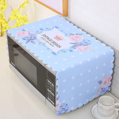 Univerzálny kryt na mikrovlnnú rúru, kryt na uterák, priedušný, prachotesný, do domácnosti, kryt na mikrovlnnú rúru, bočné úložné vrecko