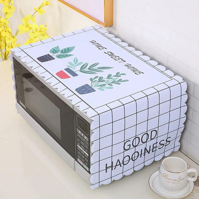 Univerzálny kryt na mikrovlnnú rúru, kryt na uterák, priedušný, prachotesný, do domácnosti, kryt na mikrovlnnú rúru, bočné úložné vrecko