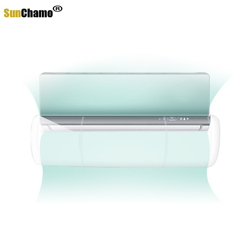 Novo podesivo nevidljivo vjetrobransko staklo klima uređaja, vanjsko prozirno, protiv ravnog puhanja, klima uređaj koji se može uvući