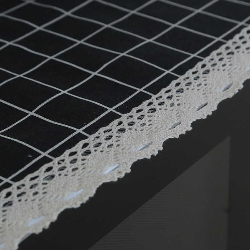 Buitinė medvilninė ir lininė mikrobangų krosnelės dulkių dangtelis rankšluostis Elektrinis orkaitės dangtis Mikrobangų krosnelės dangtis Virtuvės priedai