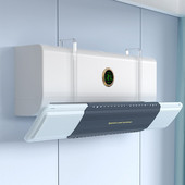 Oro kondicionieriaus pertvara, reguliuojama oro kondicionieriaus deflektorė, aušinama pertvara, universalus vėjo skydas namų miegamajam