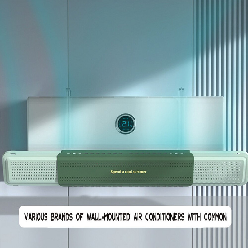 Oro kondicionieriaus pertvara, reguliuojama oro kondicionieriaus deflektorė, aušinama pertvara, universalus vėjo skydas namų miegamajam