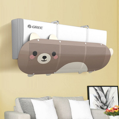 Nastaviteľný deflektor vetra pre klimatizáciu, chladený čelný štít, klimatizácia, protipriamy deflektor pre domácu kanceláriu