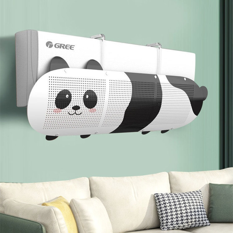 Nastaviteľný deflektor vetra pre klimatizáciu, chladený čelný štít, klimatizácia, protipriamy deflektor pre domácu kanceláriu