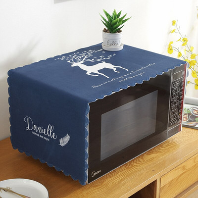 1 kus krytu na mikrovlnnú rúru, handrička na prach, univerzálny umývateľný kryt na rúru a chladničku