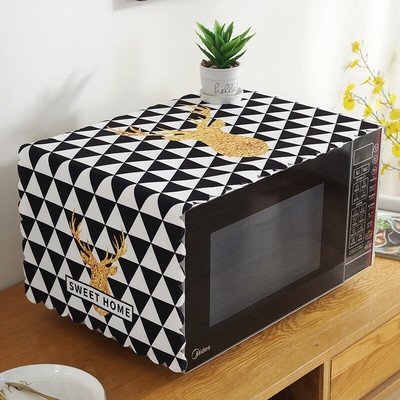 1 kus krytu na mikrovlnnú rúru, handrička na prach, univerzálny umývateľný kryt na rúru a chladničku