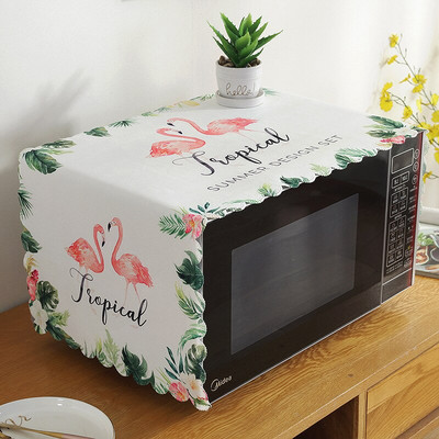 1 kus krytu na mikrovlnnú rúru, handrička na prach, univerzálny umývateľný kryt na rúru a chladničku