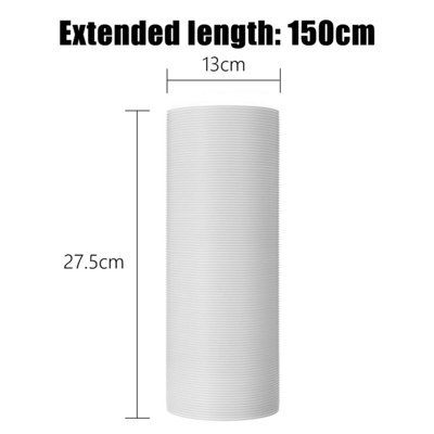 130/150mm 1.5m/2m/3m Conductă de aerisire Conductă flexibilă de ventilație Conductă pentru furtun de evacuare pentru aer condiționat portabil mobil