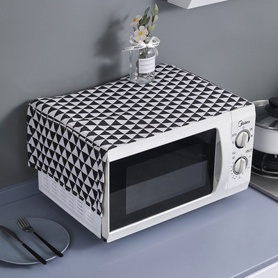 Kuhinjski pribor od pamuka i lana Dvostruki džepovi Navlake za prašinu s vrećicom za pohranu Navlaka za mikrovalnu pećnicu Uređenje doma