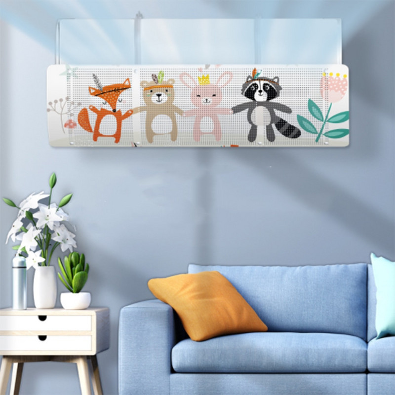 Nastaviteľný kryt klimatizácie, deflektor vetra, čelné sklo, nástroje pre klimatizáciu, vzduchový deflektor, príslušenstvo do domácej kancelárie