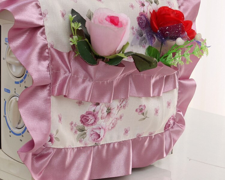 1 τεμ. Καλύμματα φούρνου με προστασία από τη σκόνη Κάλυμμα μικροκυμάτων με τσάντα αποθήκευσης Βαμβακερό πάστοραλ αυτοκόλλητο για διακόσμηση σπιτιού κουζίνας