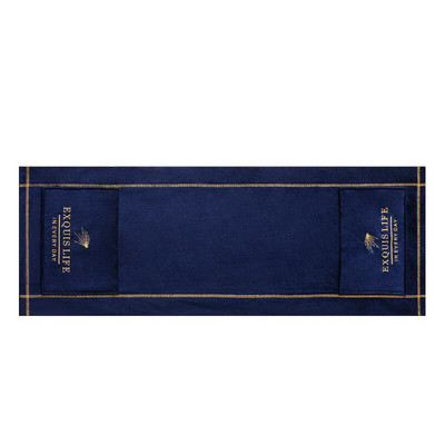 Virtuves universālā mikroviļņu krāsns putekļu pārsegs, eļļu necaurlaidīgs samta divslāņu apmales audums ar uzglabāšanu abās pusēs