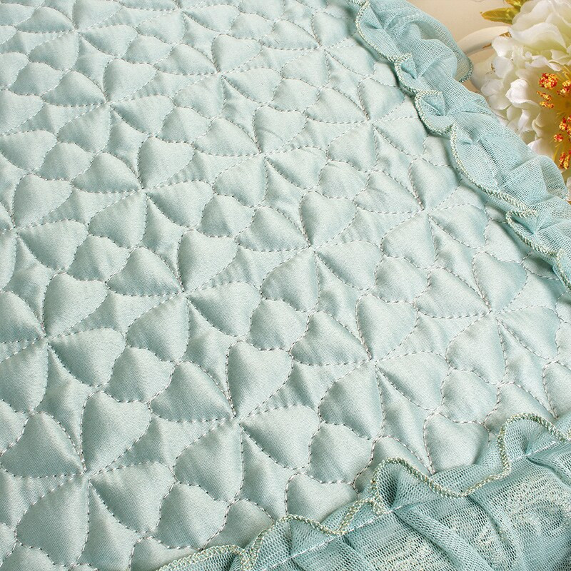 Dantela de broderie la modă Capac cuptor cu microunde Hotă Ulei Husă antipraf Capac cuptor Gremial Set cuptor cu microunde