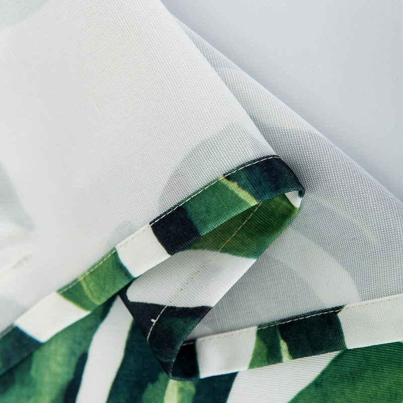 Noua țestoasă verde, frunze din spate, capac impermeabil pentru cuptor cu microunde, pânză, imprimare pentru plante, cuptor electric, capac de praf, capac de ulei, pânză, depozitare acasă