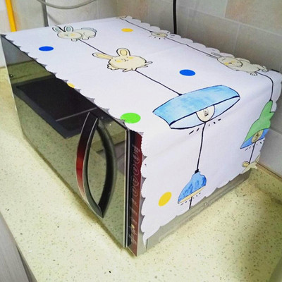 Viacúčelový kryt do mikrovlnnej rúry pre domácnosť, kryt na utierku, kryt na rúru, proti znečisteniu, ochranný kryt do mikrovlnnej rúry, kuchynské doplnky