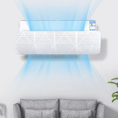 1 ks Univerzálny dutý deflektor proti priamemu fúkaniu klimatizácie, nastaviteľný kryt čelného skla klimatizácie