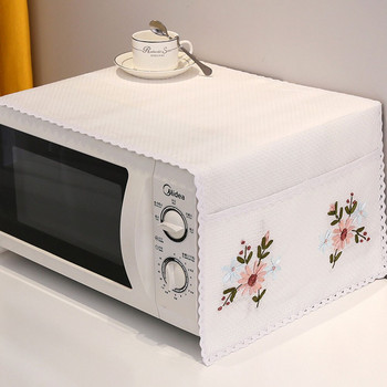 Капак за кухненска микровълнова фурна Аспиратор за микровълнова фурна Капак за прах с чанта за съхранение Консумативи за кухненски аксесоари Капак за хладилник