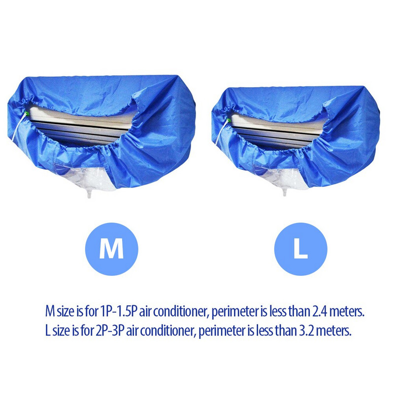 Veekindel õhukonditsioneeri puhastuskate veetorudega Puhastamine tolmukaitsed Puhastuskatte kott Vältige lahtivõtmist