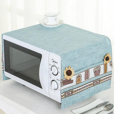 Kryt na mikrovlnnú rúru v severskom štýle, kryt na mikrovlnnú rúru, kryt na rúru, univerzálny uterák, dekoratívny uterák do mikrovlnnej rúry