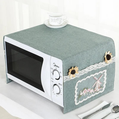 Kryt na mikrovlnnú rúru v severskom štýle, kryt na mikrovlnnú rúru, kryt na rúru, univerzálny uterák, dekoratívny uterák do mikrovlnnej rúry