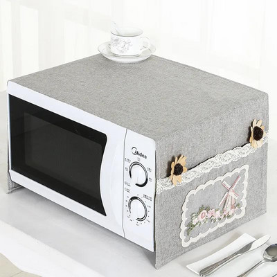 Kryt na mikrovlnnú rúru v severskom štýle, kryt na mikrovlnnú rúru, kryt na rúru, univerzálny uterák, dekoratívny uterák do mikrovlnnej rúry