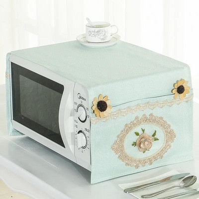 Kryt na mikrovlnnú rúru v severskom štýle, kryt na mikrovlnnú rúru, kryt na rúru, univerzálny uterák, dekoratívny uterák do mikrovlnnej rúry