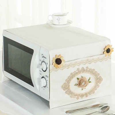 Kryt na mikrovlnnú rúru v severskom štýle, kryt na mikrovlnnú rúru, kryt na rúru, univerzálny uterák, dekoratívny uterák do mikrovlnnej rúry