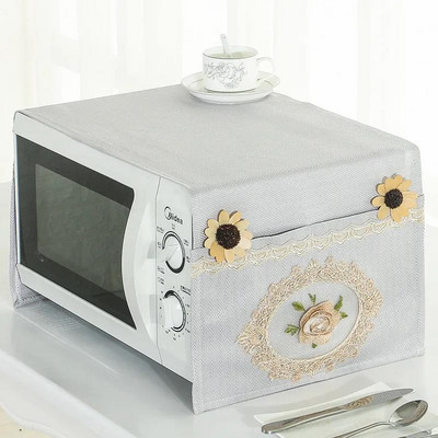 Kryt na mikrovlnnú rúru v severskom štýle, kryt na mikrovlnnú rúru, kryt na rúru, univerzálny uterák, dekoratívny uterák do mikrovlnnej rúry