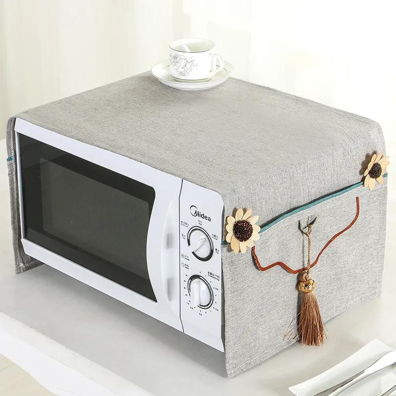 Kryt na mikrovlnnú rúru v severskom štýle, kryt na mikrovlnnú rúru, kryt na rúru, univerzálny uterák, dekoratívny uterák do mikrovlnnej rúry