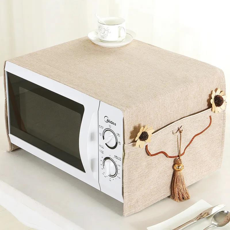 Kryt na mikrovlnnú rúru v severskom štýle, kryt na mikrovlnnú rúru, kryt na rúru, univerzálny uterák, dekoratívny uterák do mikrovlnnej rúry