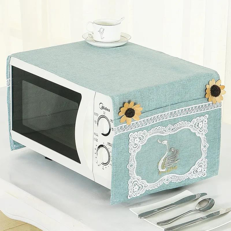 Kryt na mikrovlnnú rúru v severskom štýle, kryt na mikrovlnnú rúru, kryt na rúru, univerzálny uterák, dekoratívny uterák do mikrovlnnej rúry