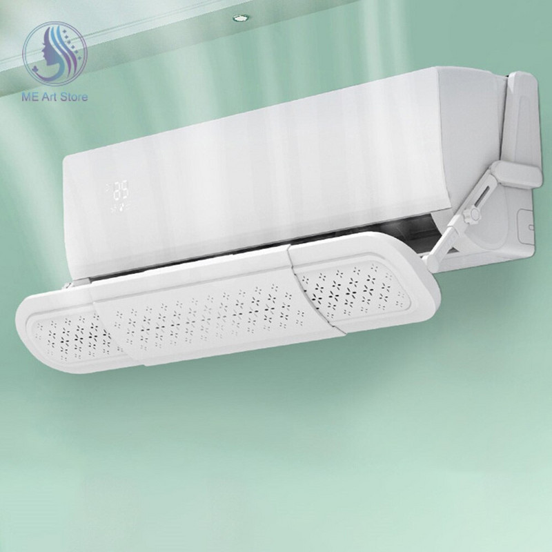 Univerzálny čelný štít klimatizácie, ochrana proti studenému vetru, priame fúkanie vzduchu, deflektor vetra, blokovanie výstupu vzduchu