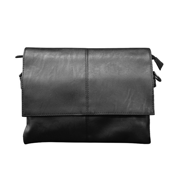 Obdĺžniková taška cez rameno z eko kože