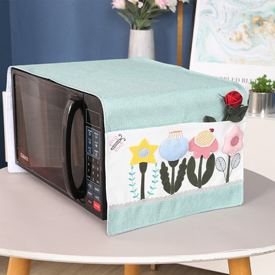 Huse pentru cuptor cu microunde, rezistente la apă, geantă de depozitare, accesorii pentru bucătărie, buzunare duble, hota pentru cuptor cu microunde.