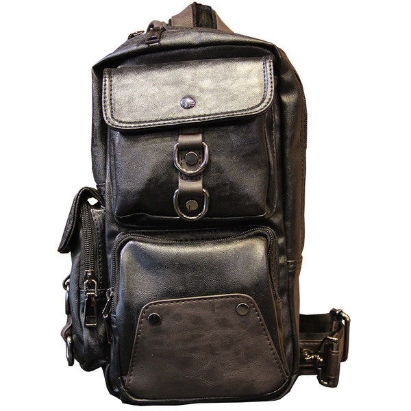 Pánska kožená taška s jedným uchom